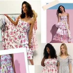 LoveShackFancy x Target Elise Smocked Tiered Dress